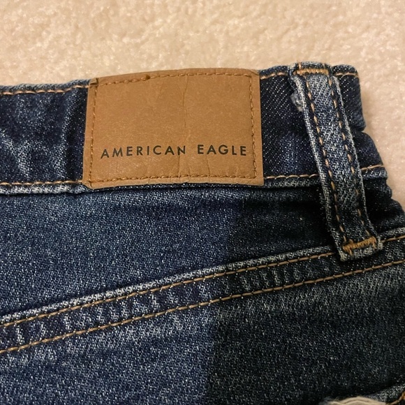 American Eagle striged mom shorts-size 0 NWOT - Picture 4 of 8